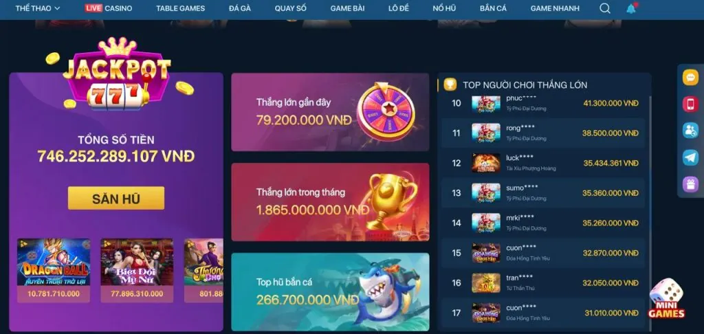 Tính năng mới casino trực tuyến momo game